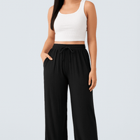 Tessi | Hose mit hoher Taille und weitem Bein