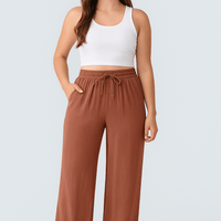 Tessi | Hose mit hoher Taille und weitem Bein