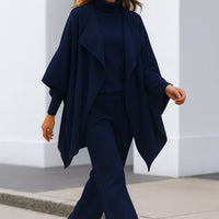 Lella | Strick-Set mit Strickjacke, Oberteil und Hose