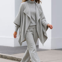 Lella | Strick-Set mit Strickjacke, Oberteil und Hose