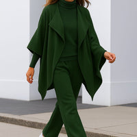 Lella | Strick-Set mit Strickjacke, Oberteil und Hose