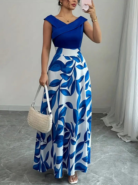 Maeve | stilvolles Kleid, schmeichelnder V-Ausschnitt.