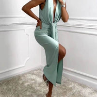 Marie | feminines Midikleid mit V-Ausschnitt