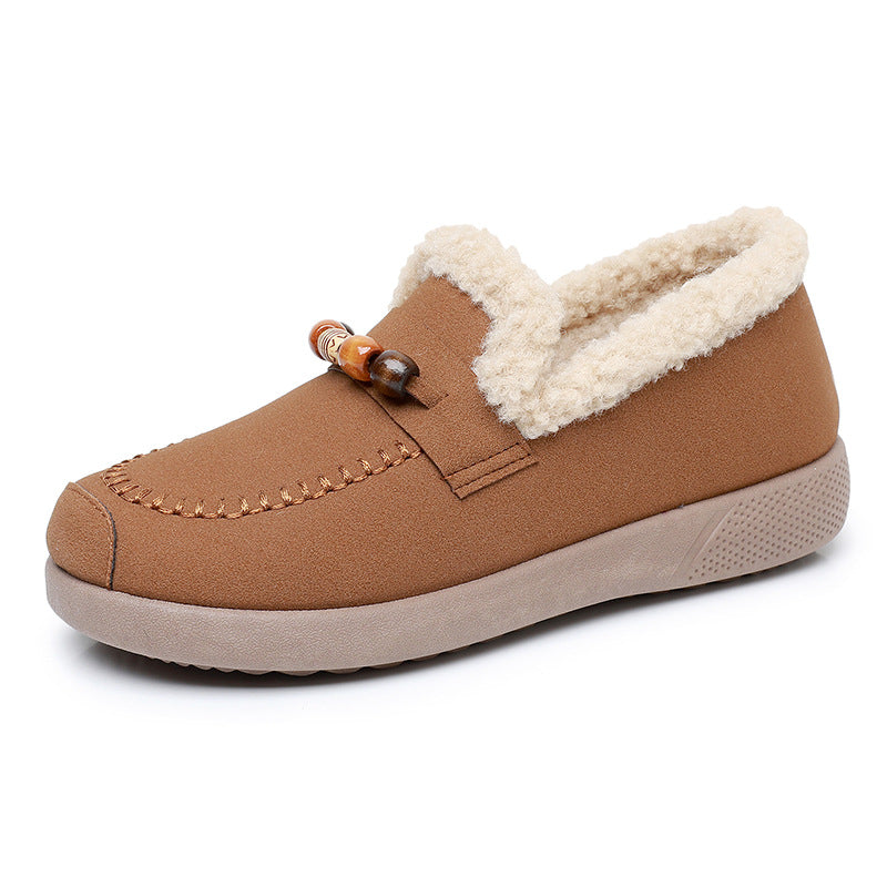 Albira | Bequeme Samtballerinas