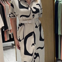 Marceline™ | Elegantes gemustertes Kleid für Damen