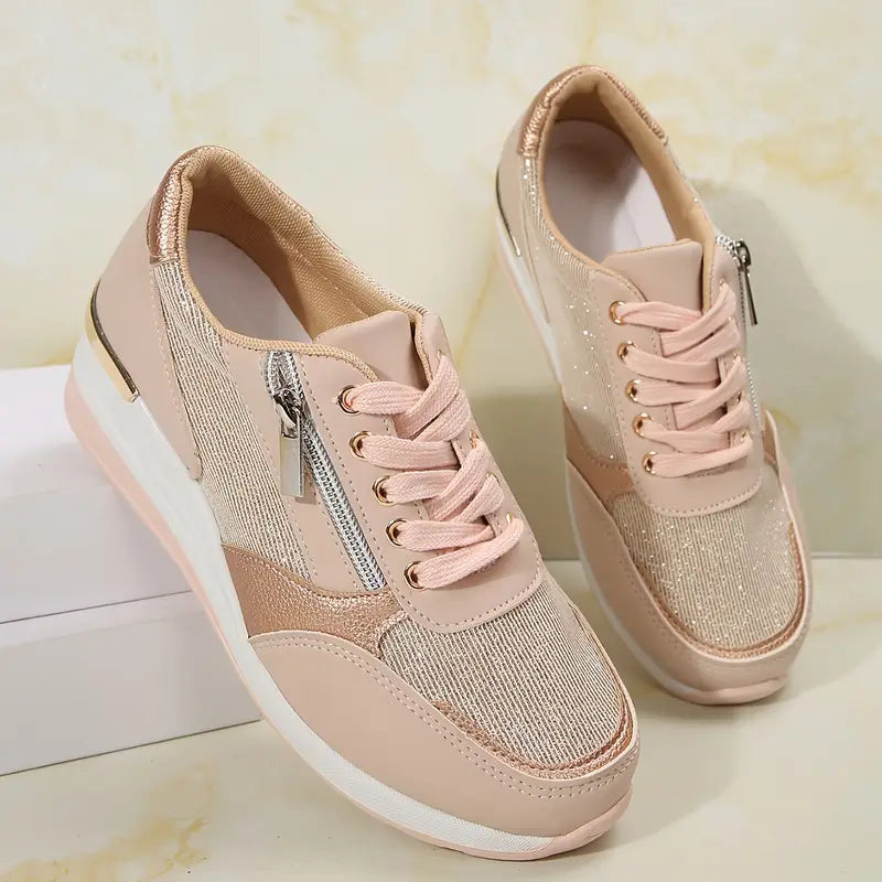 Firah | Orthopädische Schuhe mit seitlichem Reißverschluss