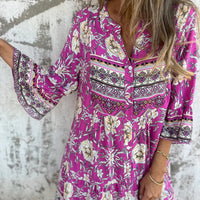 Jewel | Elegantes Kleid mit floralem Design und herzförmigem Ausschnitt