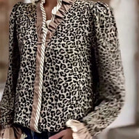 Jonah | Leopardenmuster Bluse