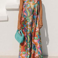 Daya | Maxi-Satinkleid