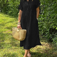 Kori | modisches langes Blusenkleid für jede Gelegenheit