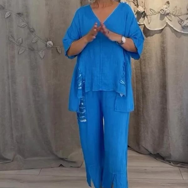 Lyme | Zweiteiliges Set mit V-Ausschnitt