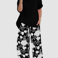 Viki | Florales Set für Frauen - Oberteil & Unterteil