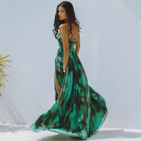 Norah | Badeanzug-Set mit ausgehöhltem, ausgestelltem Rock