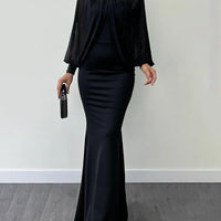 Rheana | Stylisches Perlen-Bustier & Mesh-Rock Set