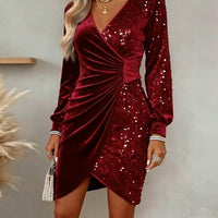 Serenity™ | Elegantes Partykleid mit tiefem V-Ausschnitt