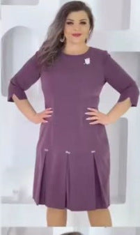 Eleanor | Edles Damenkleid mit luxuriösem Design