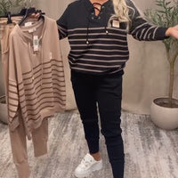 Bivia | Zweiteiliges Sport-Set mit Streifen