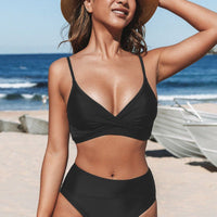Eve | modisches Bikini-Set mit weitem Top und hoher Taille