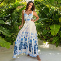 Tessa | Ethno-Print Badeanzug im modernen Design