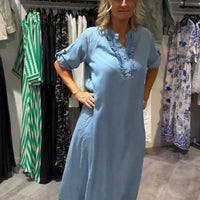 Kira | Langer Denim-Rock