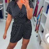 Jocelyn | Lässiger kurzärmeliger Overall für Damen