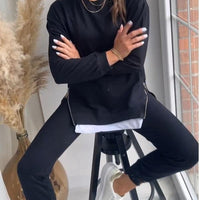 Dawna | Lässiges zweiteiliges Set aus Sweatshirt und Hose