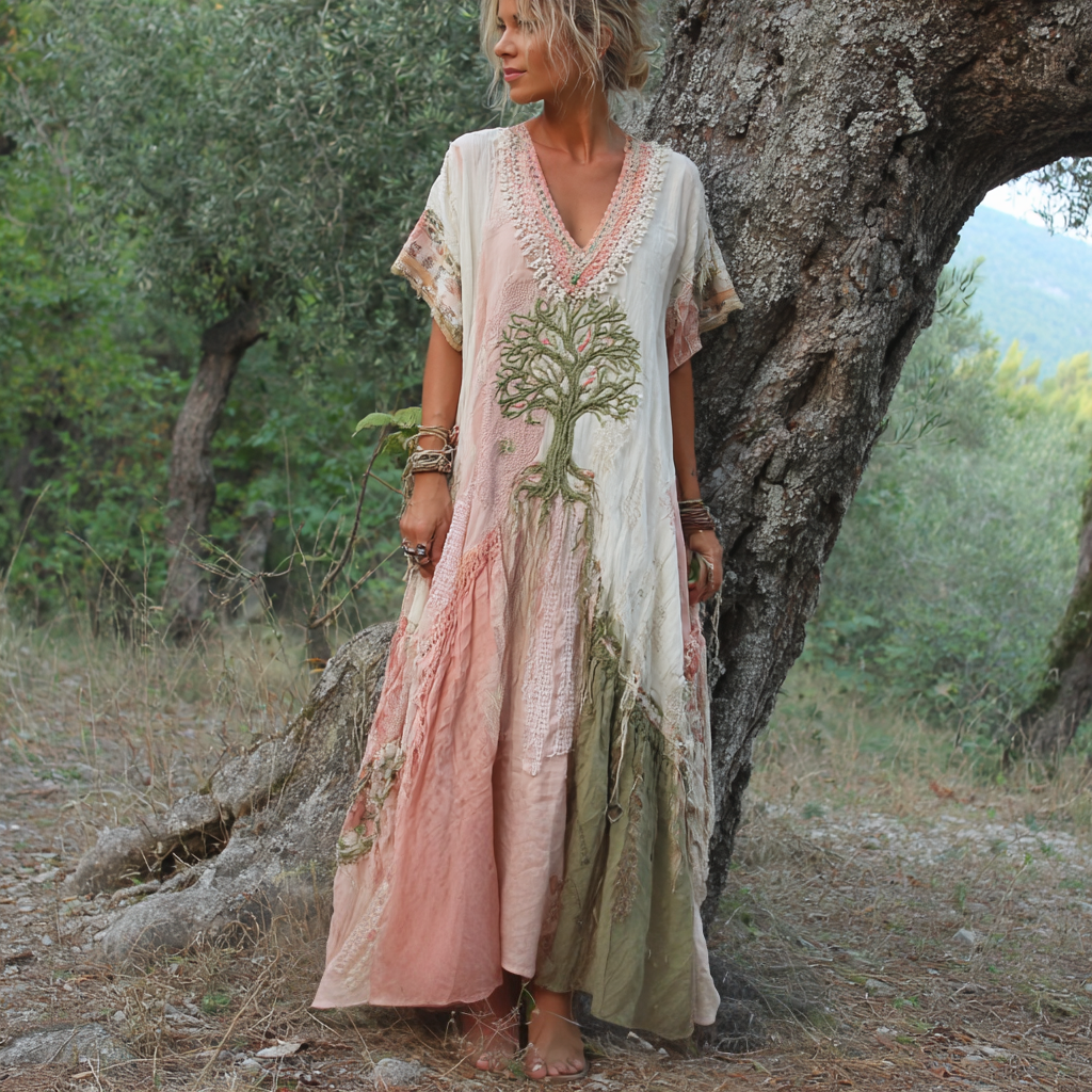 Eliana | luftiges Damenkleid, kurzärmelig, hoher Tragekomfort.