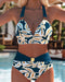 Tia | Tropisches Halter-Bikini-Set