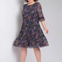 Harlee | luftiges bedrucktes Kleid für sonnige Tage