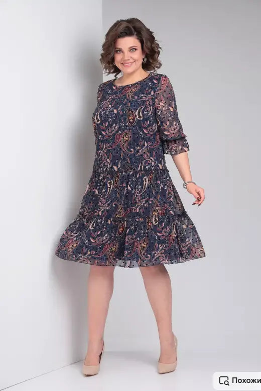 Harlee | luftiges bedrucktes Kleid für sonnige Tage