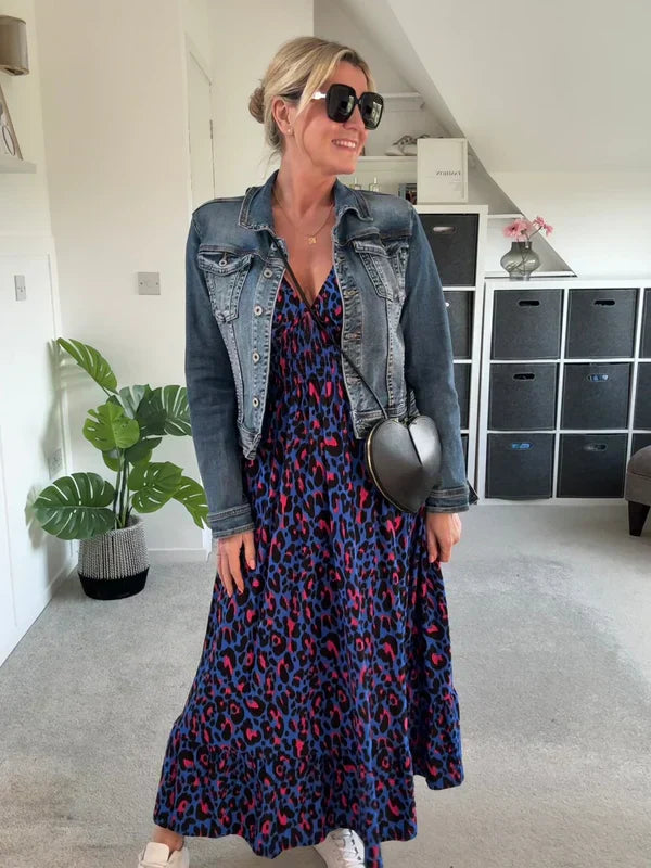 Avery™ | Leichtes Rüschenkleid im Vintage-Look