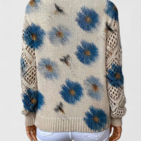 Ariella™ | Modischer Pullover mit eleganten Blütendetails