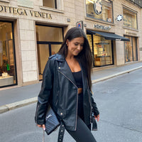 Nina | Klassische Lederjacke für Damen, edel & vielseitig