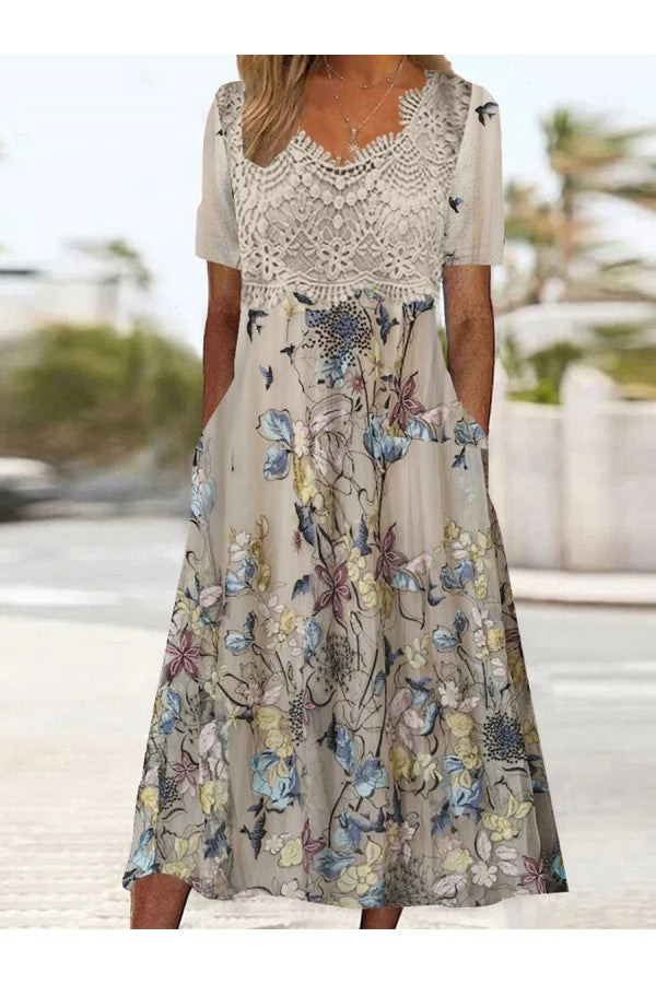 Maelynn | luftiges Kleid aus Spitze für den Sommer