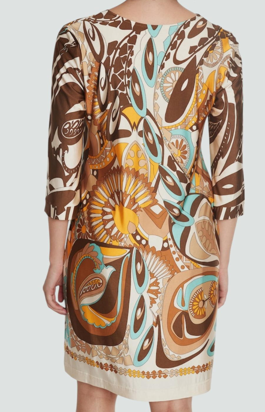 Hale | Abstraktes Print-Minikleid