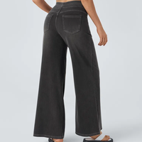 Carolina | Damen-Jeans, High Waist & weites Bein