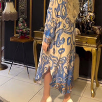 Carmen | Damenkleid, locker & elegant mit Print