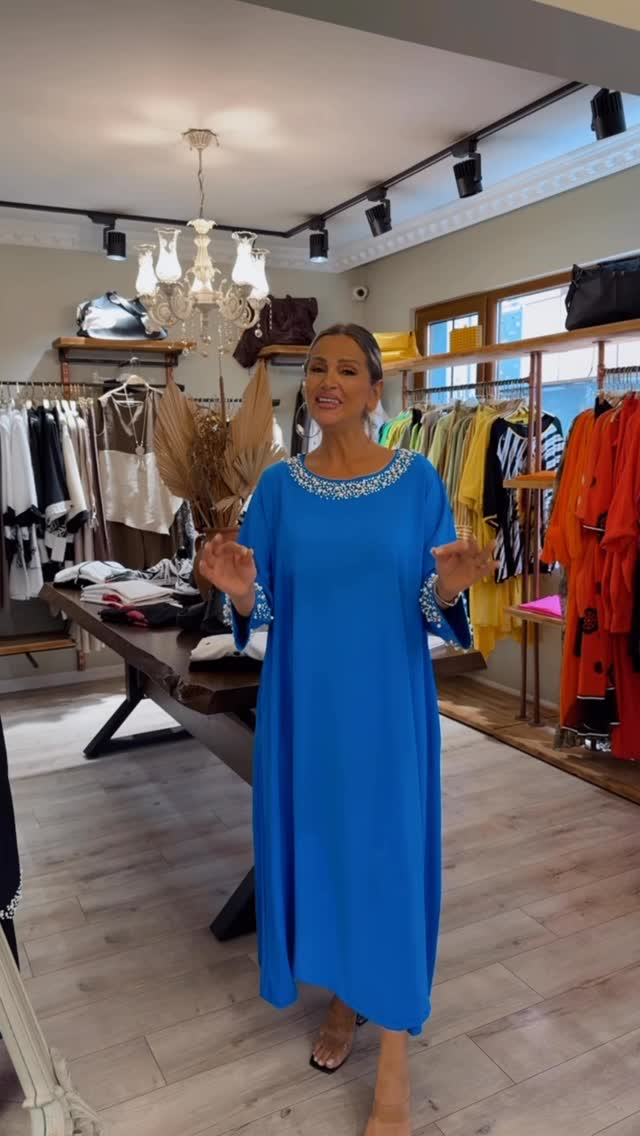 Leni | edles Damenkleid mit Perlenbesatz