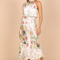 Arceli | elegantes Maxikleid mit Blumenprint