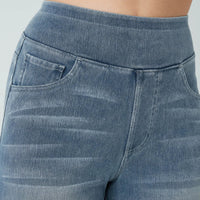 Pepa | Elastische Jeans mit hoher Taille
