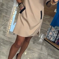 Tema | Modernes Mini-Kleid mit Reißverschluss