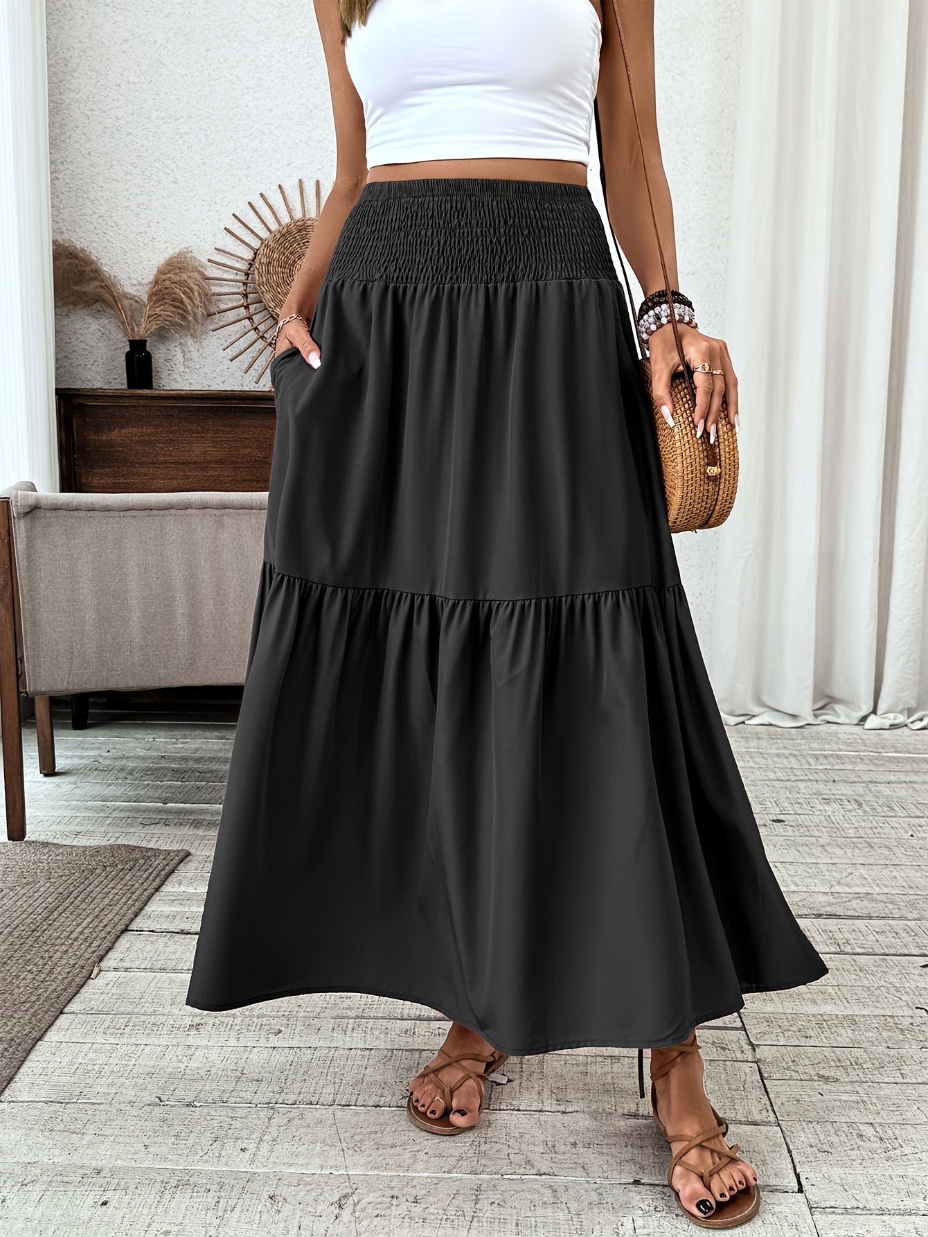 Sadie | elegantes blumiges Sommerkleid für Damen