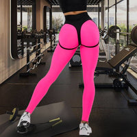 Ac | Patchwork-Leggings schnelltrocknende Hüftheber