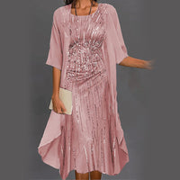 Dhara | Chic & bequem – Blusen- und Kleid-Ensemble