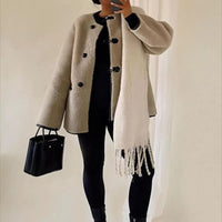 Liana™ - Eleganter Kunstpelz-Mantel