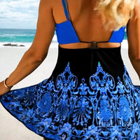 Nisa | Einteiliger Badeanzug mit doppelten Trägern