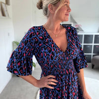 Avery™ | Leichtes Rüschenkleid im Vintage-Look