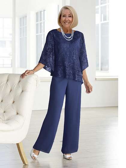 Aliza™ | Elegantes zweiteiliges Outfit mit Hose