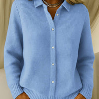 Wendela | Taillierte Baumwollstrickjacke