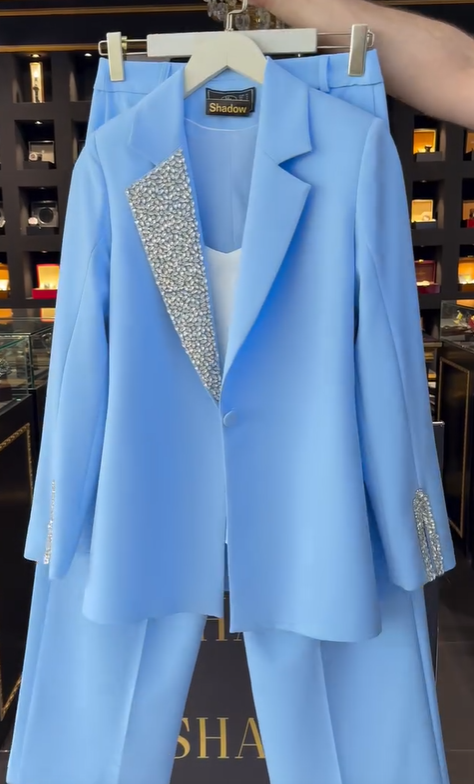 Sydney | Klassischer Hosenanzug für Damen, modern & edel